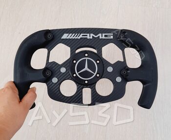 MOD F1 Formula 1 MERCEDES AMG para Volante Logitech G29 y G923 de PS PlayStation