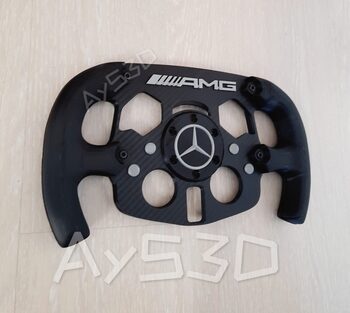 MOD F1 Formula 1 MERCEDES AMG para Volante Logitech G29 y G923 de PS PlayStation