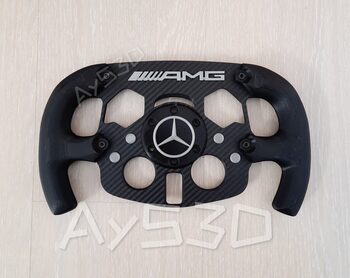 MOD F1 Formula 1 MERCEDES AMG para Volante Logitech G29 y G923 de PS PlayStation