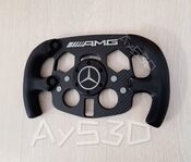 MOD F1 Formula 1 MERCEDES AMG para Volante Logitech G29 y G923 de PS PlayStation