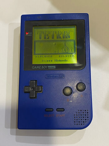 game boy pocket azul