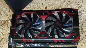 MSI Radeon RX 580 8 GB 1257-1393 Mhz PCIe x16 GPU