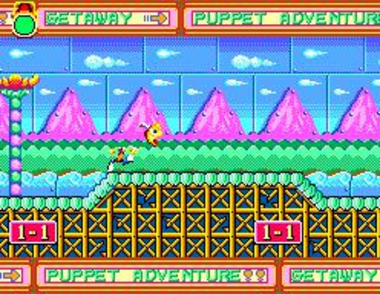 Dynamite Headdy (1994) Game Gear