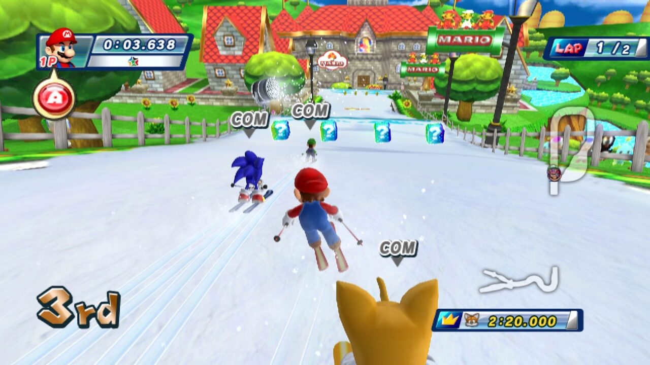 Mario and Sonic at the Olympic Winter Games Nintendo DS