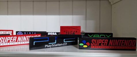 Logotipos Consolas en 3D de 20 cm de ancho
