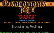 Redeem Solomon's Key (1986) NES