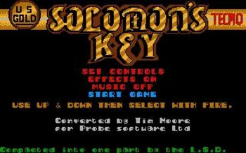 Redeem Solomon's Key (1986) NES