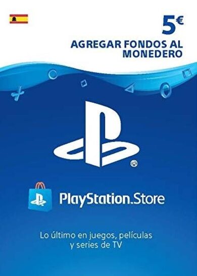 E-shop PlayStation Network Card 5 EUR (ES) PSN Key SPAIN