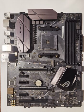 Asus STRIX B350-F GAMING AMD B350 ATX DDR4 AM4 3 x PCI-E x16 Slots Motherboard