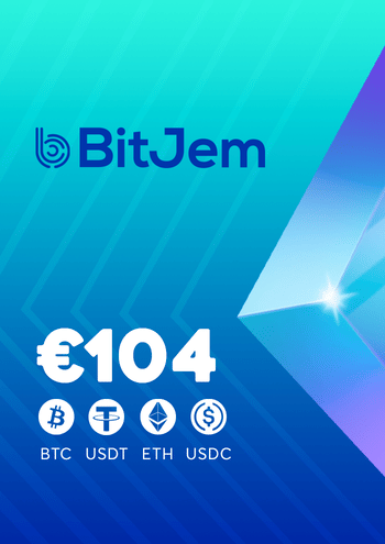 BitJem Crypto Gift Card 104 EUR Key GLOBAL