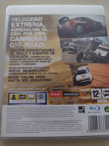 Colin McRae: DiRT PlayStation 3