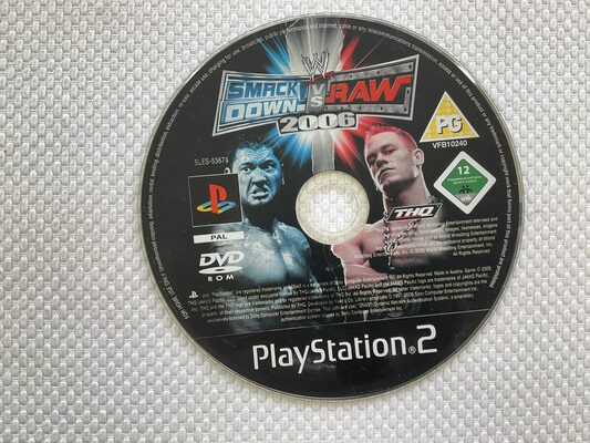 WWE SmackDown! vs. Raw 2006 PlayStation 2