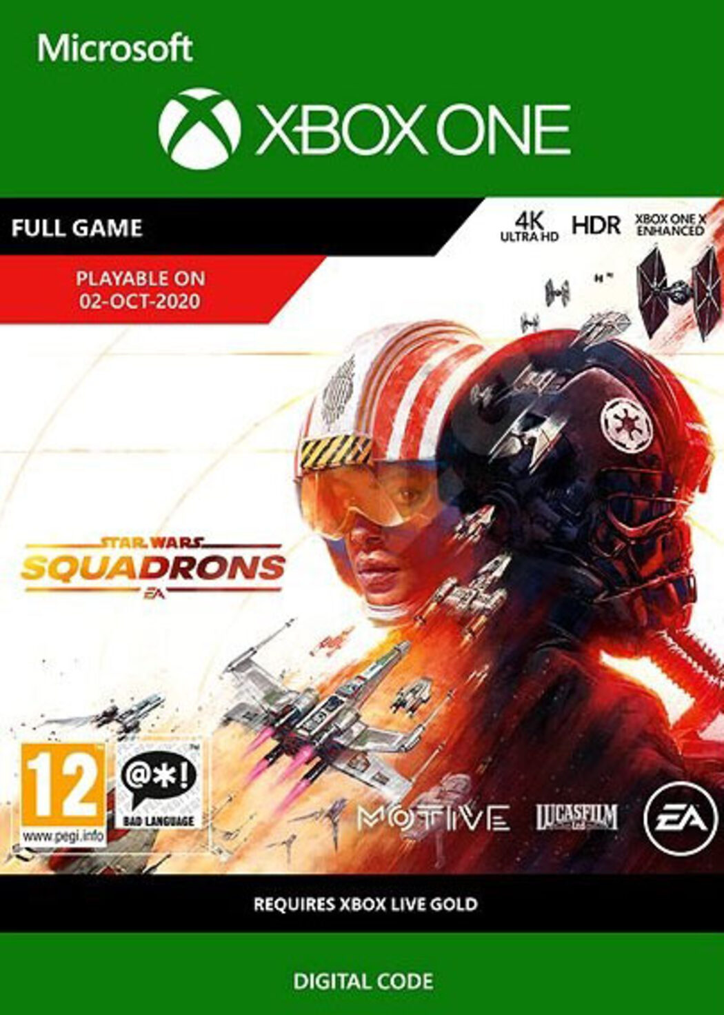 STAR WARS Squadrons Xbox One Xbox Live Key GLOBAL