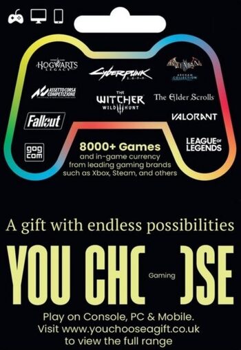 You Choose - Gaming Gift Card 10 GBP Key UNITED KINGDOM