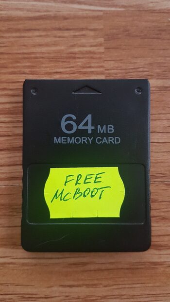 Sony Ps2 atminties kortele ( memory card ) 64 mb su free mcboot