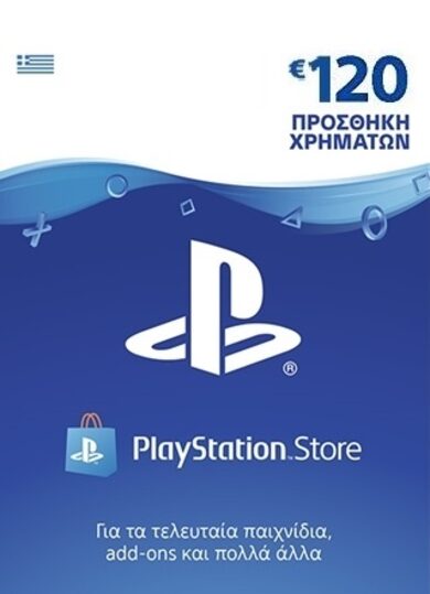 E-shop PlayStation Network Card 120 EUR (GR) PSN Key GREECE