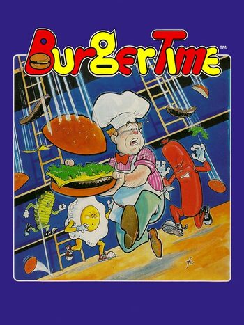 BurgerTime Atari 2600