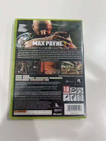 Max Payne 3 Xbox 360