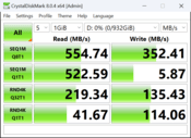 Crucial BX500 1 TB SSD Storage