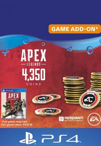 Apex Legends 4350 Apex Coins (PS4) PSN Key ITALY