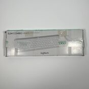 Logitech MK470 Slim Wireless Keyboard and Mouse Combo - Off-white