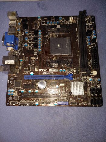 MSI A78M-E35 AMD A78 Micro ATX DDR3 FM2+ 1 x PCI-E x16 Slots Motherboard