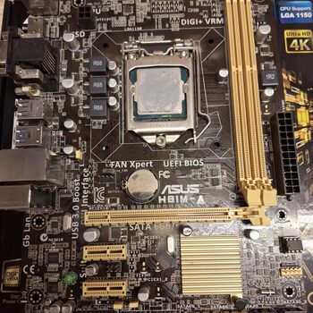 Get ASUS H81M-A MicroATX DDR3/i3 4130/rx 550 2gb