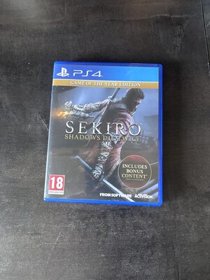 Sekiro: Shadows Die Twice PlayStation 4
