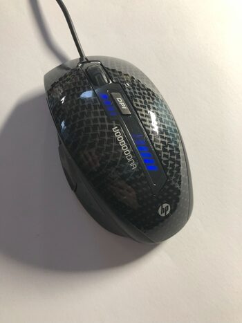 HP KZ630AA Laser Gaming Mouse with VoodooDNA Šviečianti Žaidimų Pelė