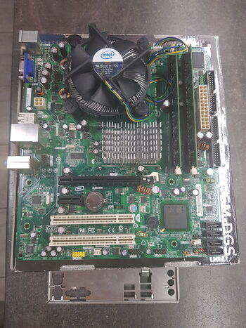INTEL 775 SOCKET + E7400 + 4GB DDR2 800mhz + COOLER 