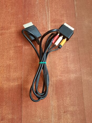 Originalus Xbox 360 TV AV laidas + SCART adapteris