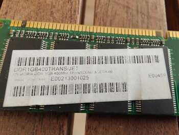 RAM DE 1GB DDR1 400Mhz  for sale