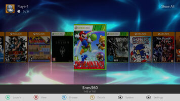 XBOX 360 SLIM S 640GB RGH3 DASHBOARD AURORA CON 140 JUEGOS INCLUIDOS EN EL HDD