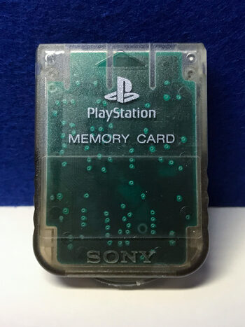 Memory card oficial original PSX translucido Play Station 1 one SONY