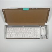 Logitech MK470 Slim Wireless Keyboard and Mouse Combo - Off-white