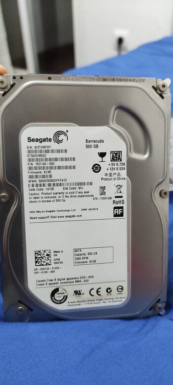 Get Seagate Barracuda 500 GB HDD Storage