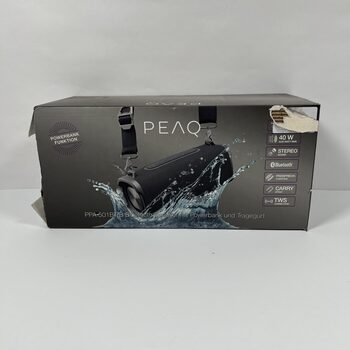 PEAQ PPA501BT-B Bluetooth Portable Speaker - Black