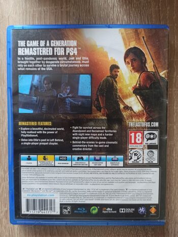 The Last Of Us Remastered PlayStation 4