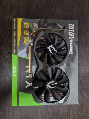 Zotac GeForce RTX 2060 6 GB 1365-1680 Mhz PCIe x16 GPU