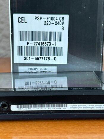 PSP Street (E1000), Black, 16GB