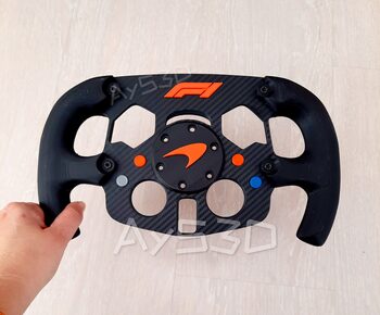 MOD F1 Fórmula 1 MCLAREN para Volante Logitech G29 y G923 de PS PlayStation y PC