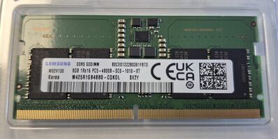 Memoria 8GB DDR5 4800Mhz SODIMM PC5 for sale