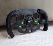 MOD F1 Fórmula 1 para Volante Logitech G29 y G923 de PS PlayStation Verde Lima