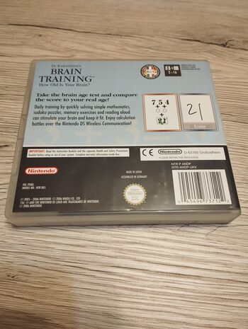 Dr. Kawashima's Brain Training: How Old is Your Brain? Nintendo DS