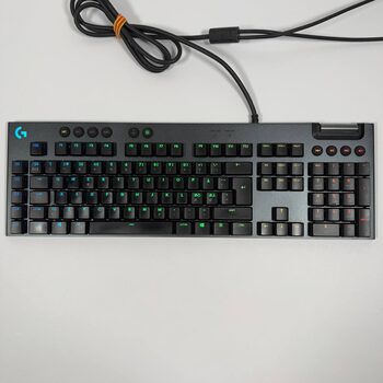 Logitech G815 LIGHTSYNC RGB Mechanical Gaming Keyboard with Low Profile Switches