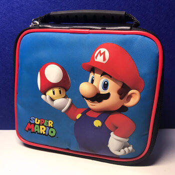 Funda estuche rígido 2Ds con cremallera y portacartuchos Super Mario Nintendo