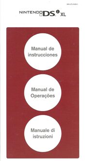 Manual de instrucciones para NINTENDO DS XL