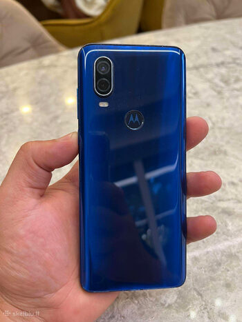 Motorola One Vision Sapphire gradient