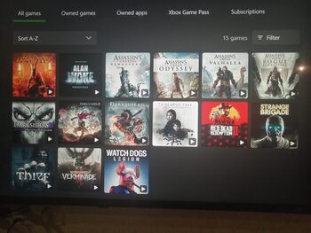 Xbox One S,1TB, pilnas žaidimų for sale