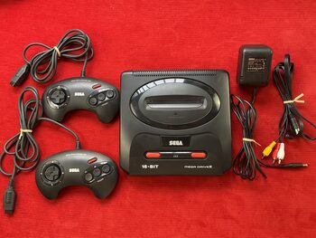 Sega Mega Drive II + 2 Mandos + Cable Rgb MD Megadrive BUENA CONDICION